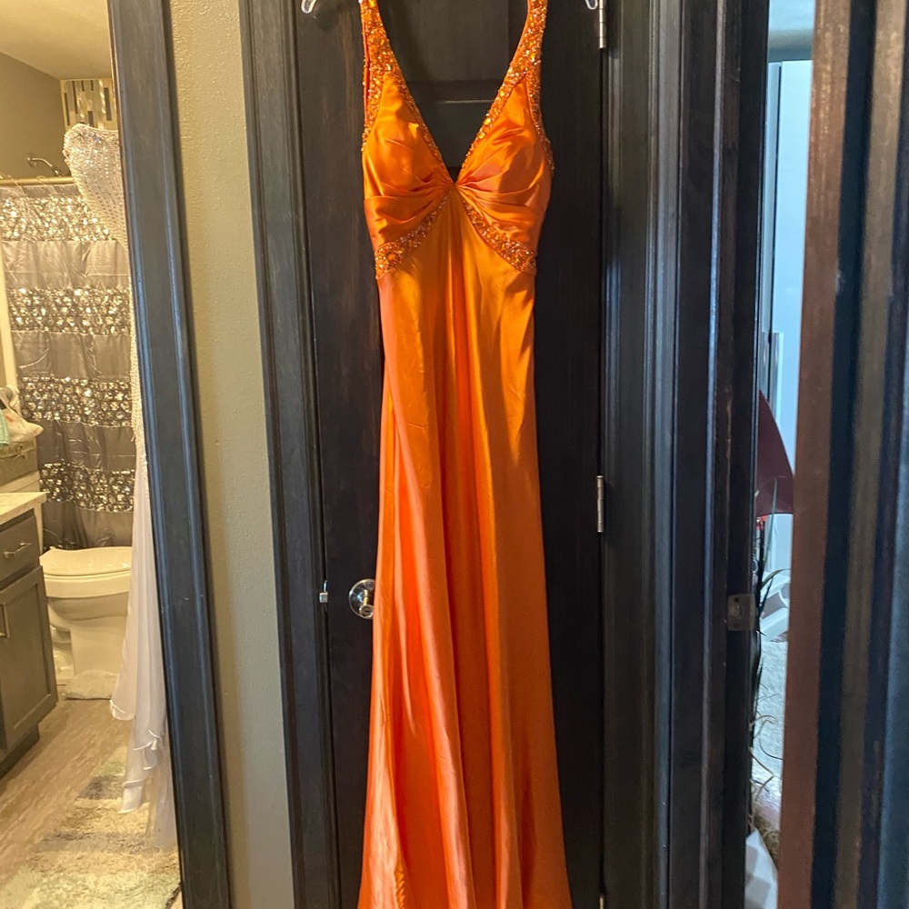 Evening gown, I wore it in pageants one time